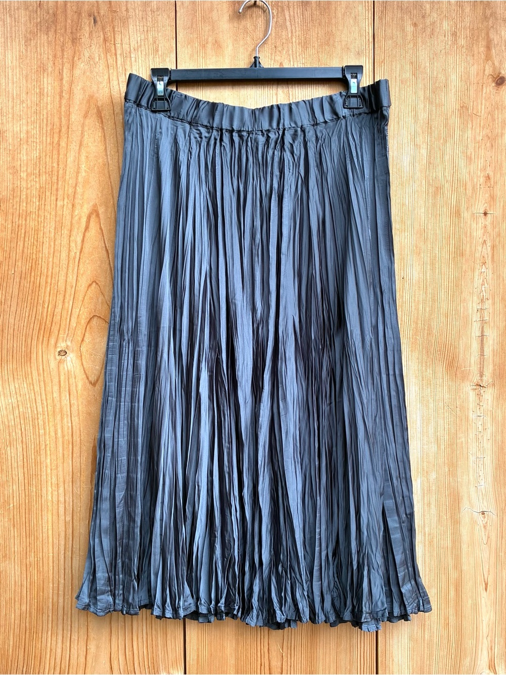 J. Jill Pleated Solstice Blue Skirt Sz Small